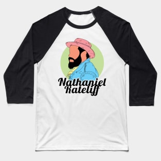 Illustration Art Nathaniel Rateliff Baseball T-Shirt